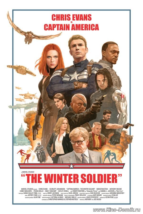 Первый мститель: Другая война / Captain America: The Winter Soldier (2014) Онлайн