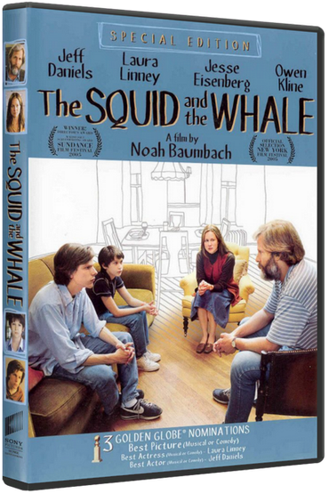 Кальмар и кит / Squid and the Whale (2005) Онлайн